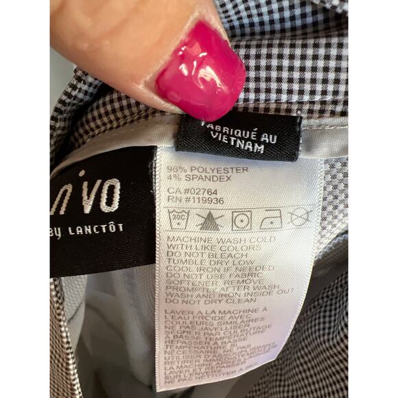 Nivo size 6 black and white golf pants - Picture 5 of 5